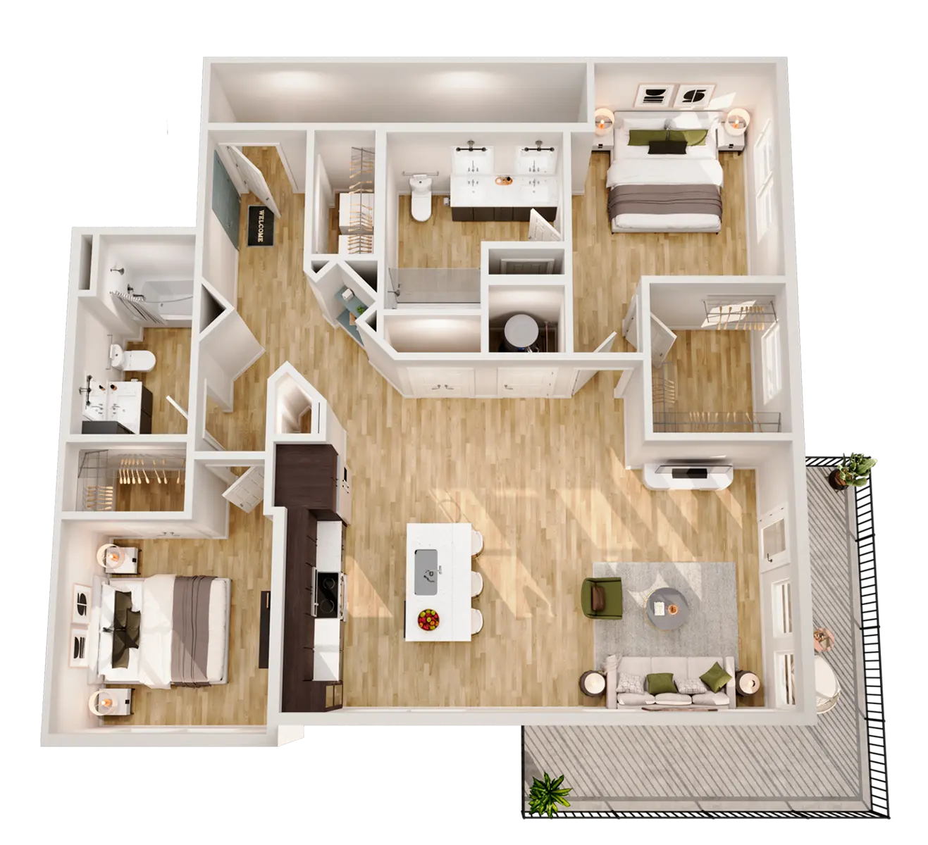 Optima Mallard Creek Optima Mallard Creek - Diagram, Floor Plan, Switch