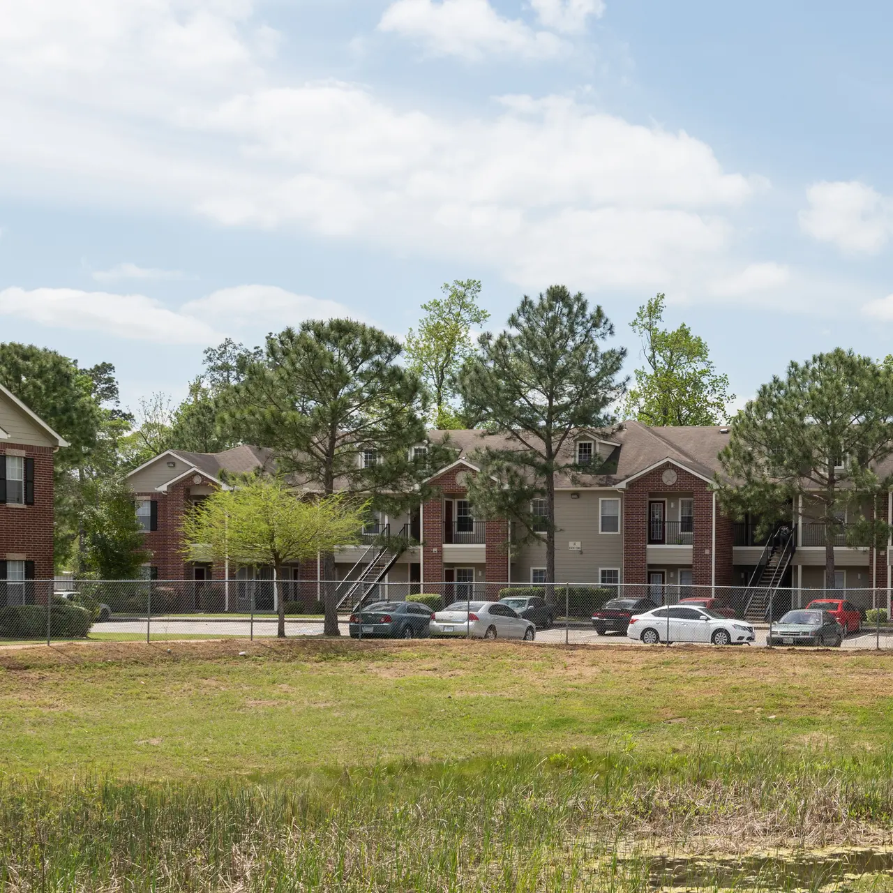 Green Pines - Neighborhood, Suburb, Car