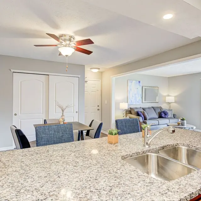 Waterside at Castleton - Interior Design, Indoors, Ceiling Fan