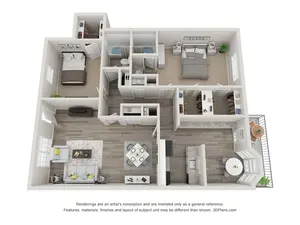 B11 | 2 Bed | 2 Bath