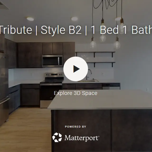 Tribute | Style B2 | 1 Bed 1 Bath