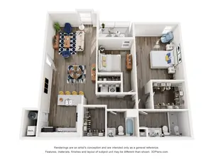 2 bedroom 2 bath