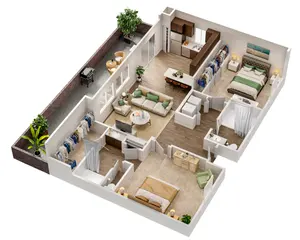 2 Bedroom 2 Bathroom