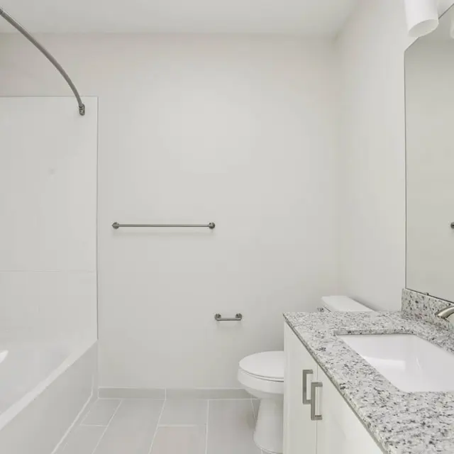 Bright, Spacious Bathrooms