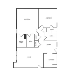 B2 | 2 Bed | 2 Bath | Premium |80