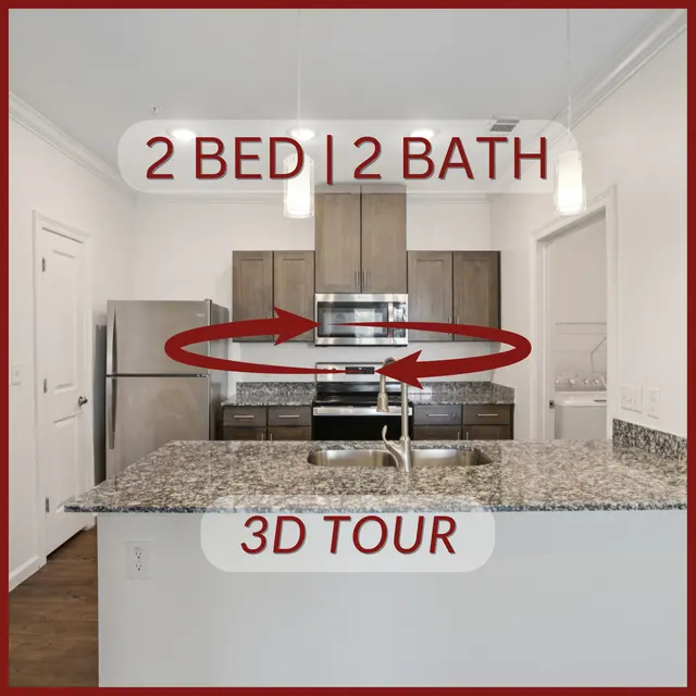 2 Bed | 2 Bath - Virtual 3D Tour