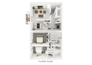 Two Bedroom Townhome