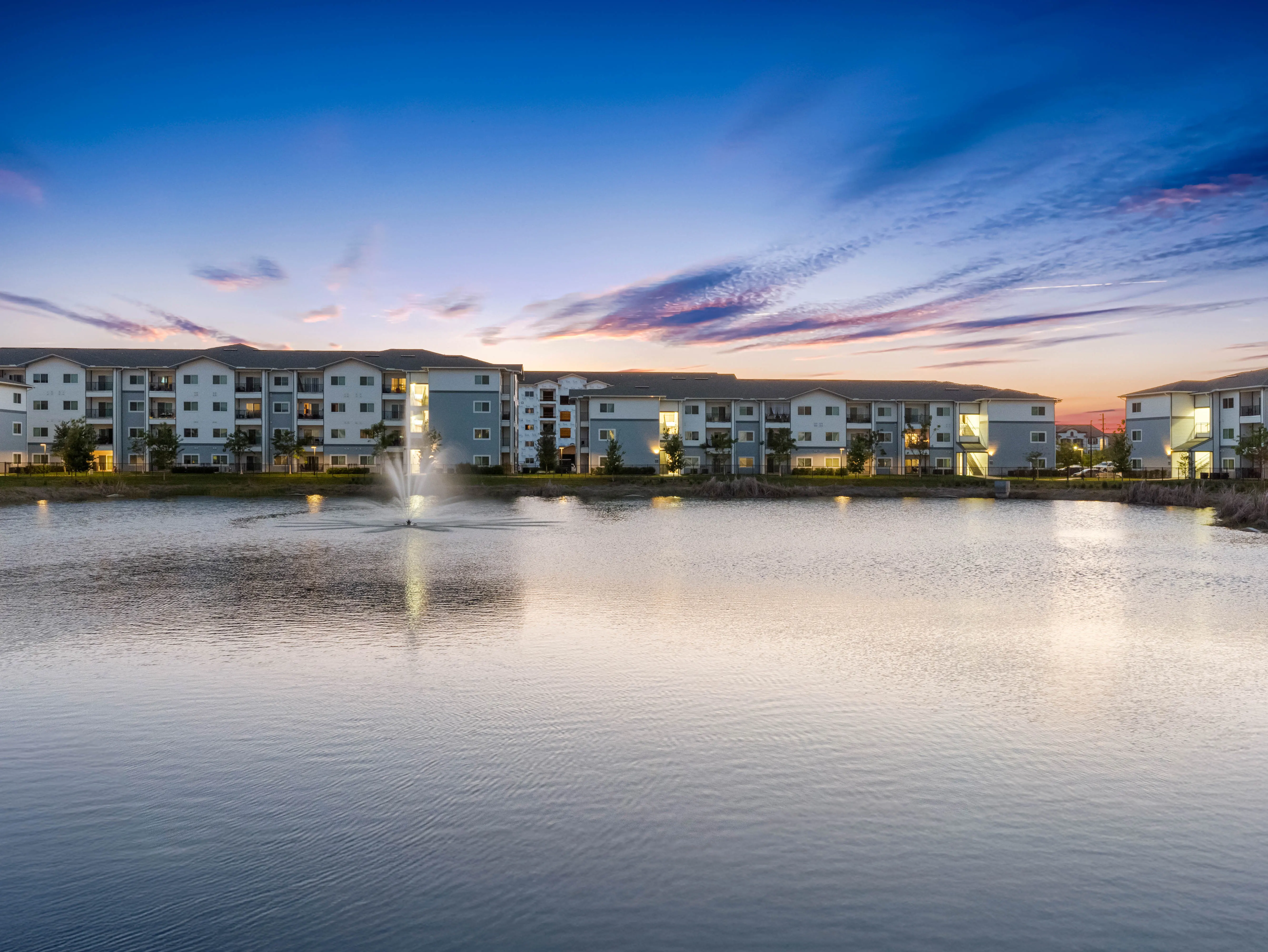 Apartments, Sunset, Waterfront