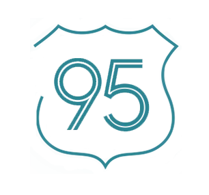 Route 95 highway sign