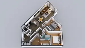 C1 Two bedroom