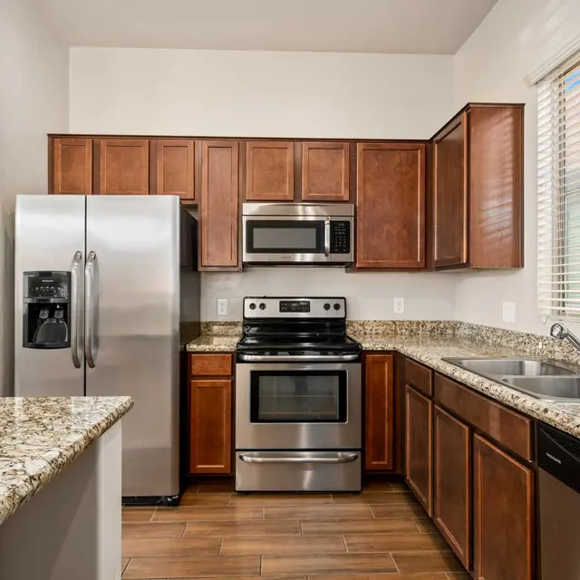 Kitchen at Avilla River Apartments in Tucson Arizona 2024 2.jpg