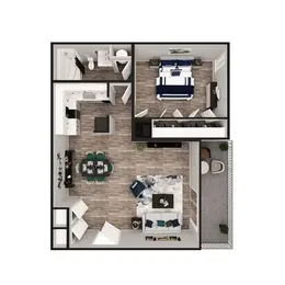 1 Bedroom 1 Bath