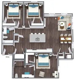 Three Bed\Three Bath