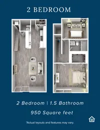 2 Bedrom 1.5 Bath Townhouse