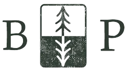 Bowery Point Logo featuring the letters B and P beside a stylized tree in a rectangular shape.