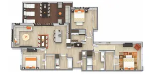 The Jonathan - 3 BR, 2 BA