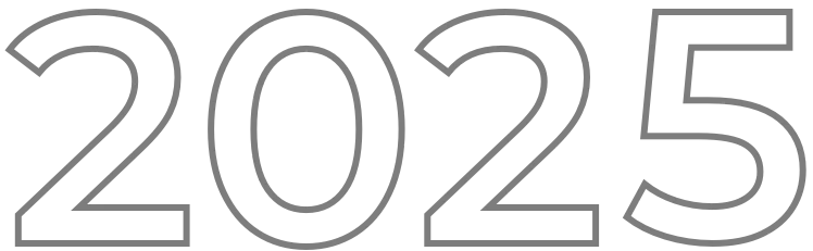 The number 2025 written in a simple, modern font.