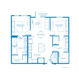B1 | 2 Bed | 2 Bath