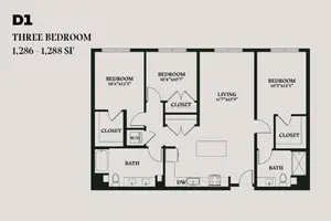 Alba Three Bedroom D1