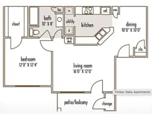 1 Bedroom 1 Bathroom