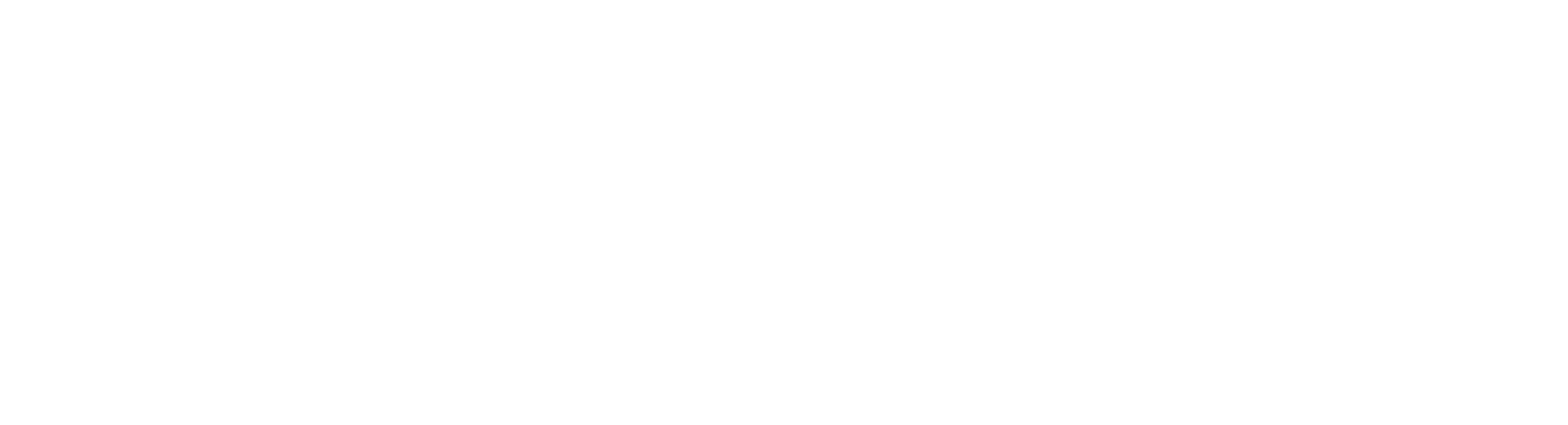 A logo for Rancho Verde Apartments in white text with a curved line underneath.