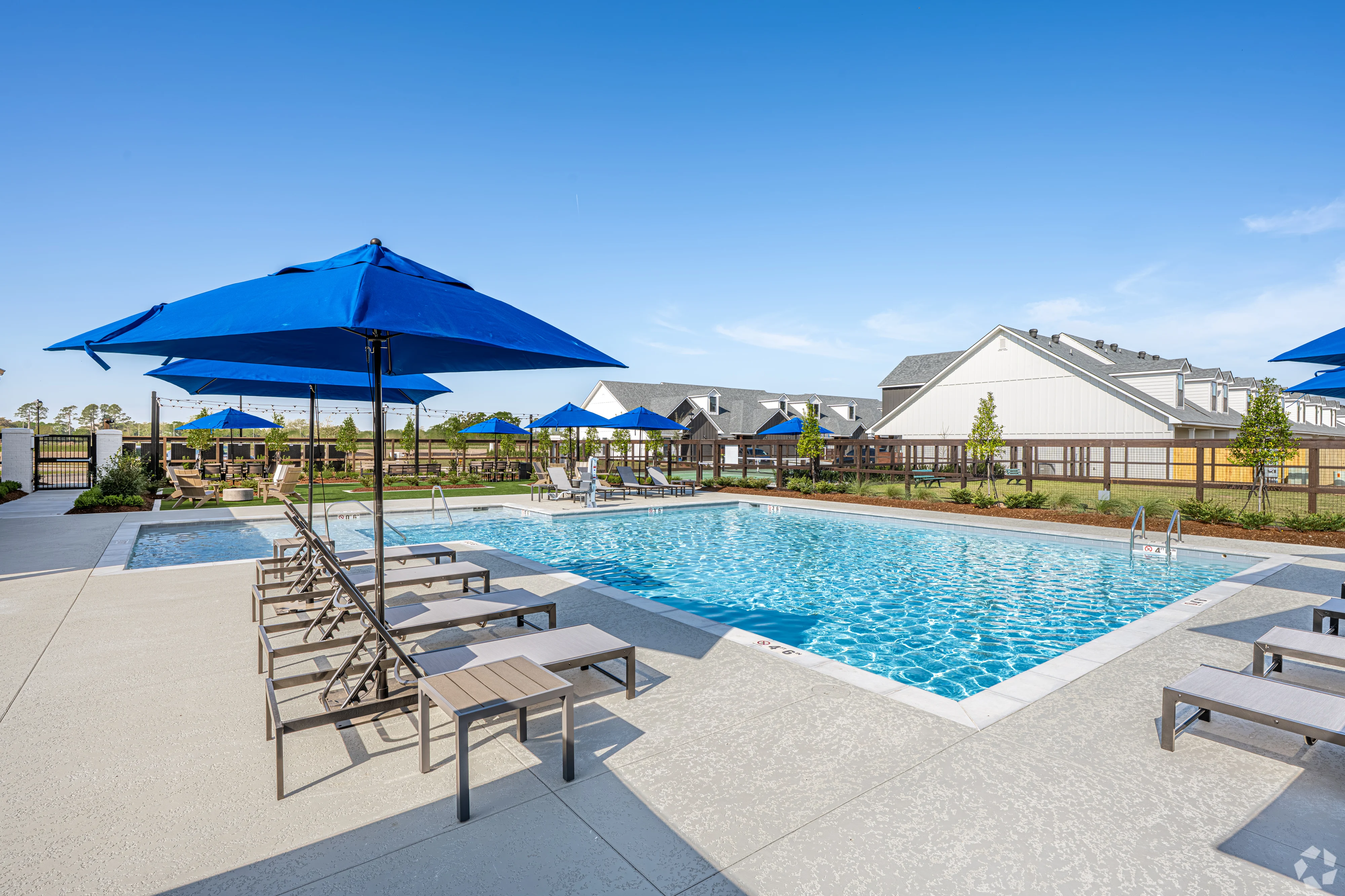 Camellia-Grove-Townhomes (12).jpg Swimming pool, Outdoor living, Relaxation