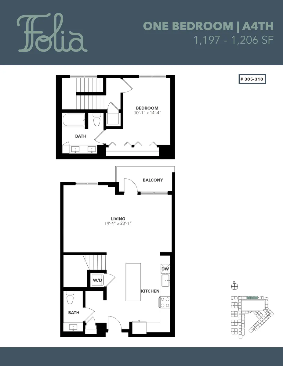 One Bedroom A4TH 1197-1206 SF - Folia.jpg