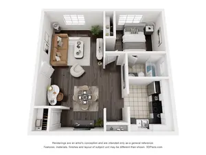 4A2 | 1 Bed | 1 Bath