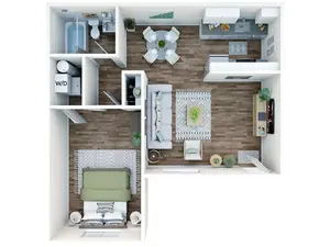 One Bed One Bath
