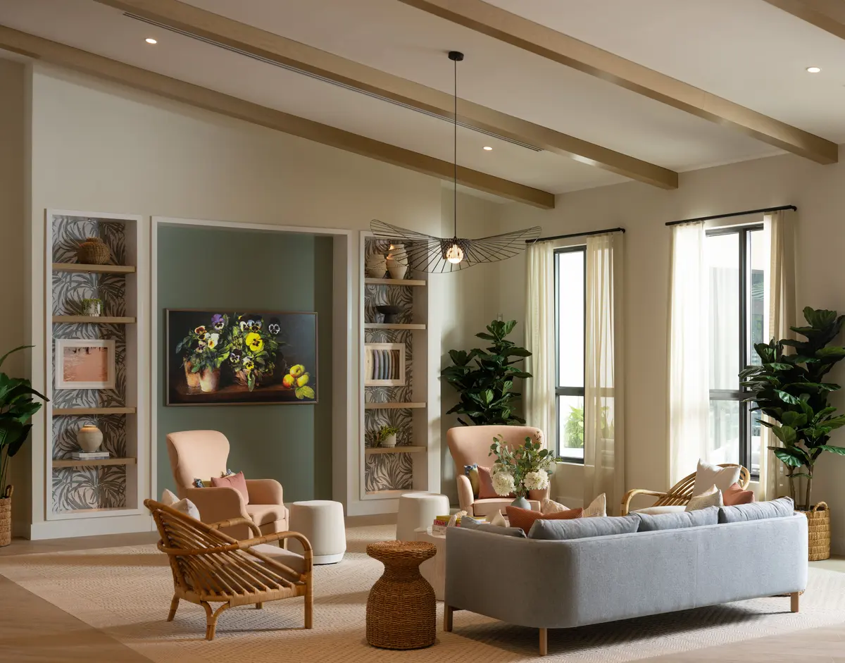 Club room & terraces
