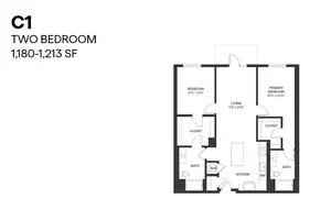Two Bedroom C1
