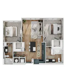 B1 (2 Bedroom)