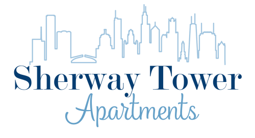 Sherway Tower Apartments Logo Logo for Sherway Tower Apartments featuring a skyline illustration.