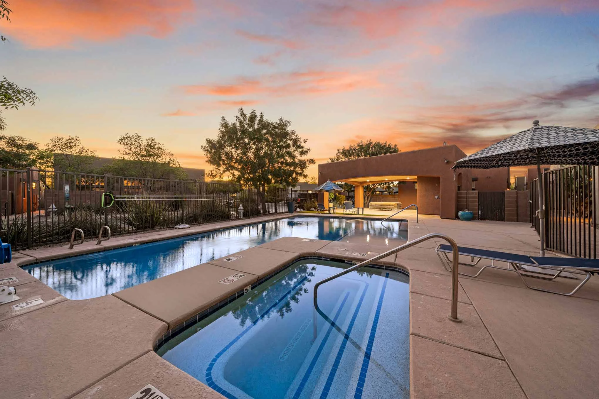 Avilla River Pool, Sunset, Relaxation