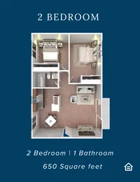 2 Bedrooms