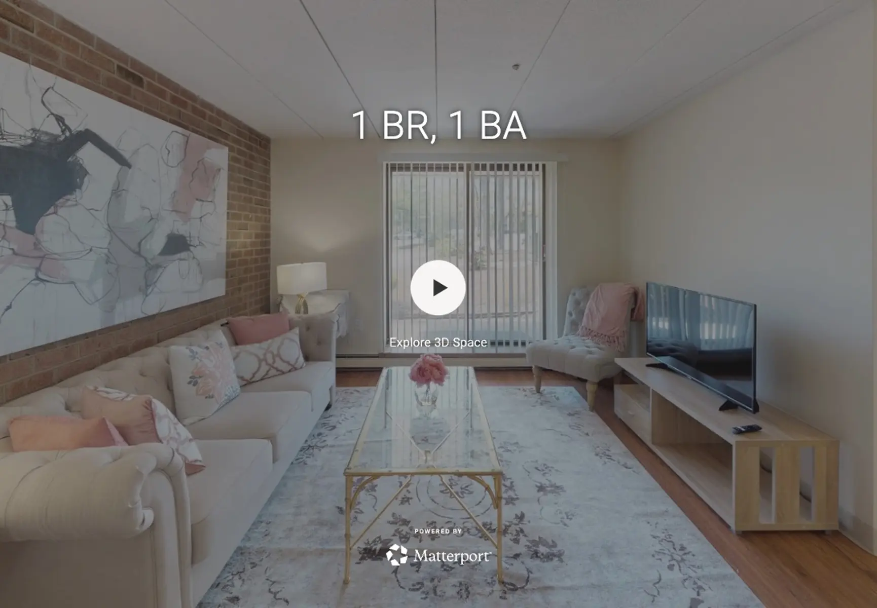 1 BR , 1 BA Virtual Tour