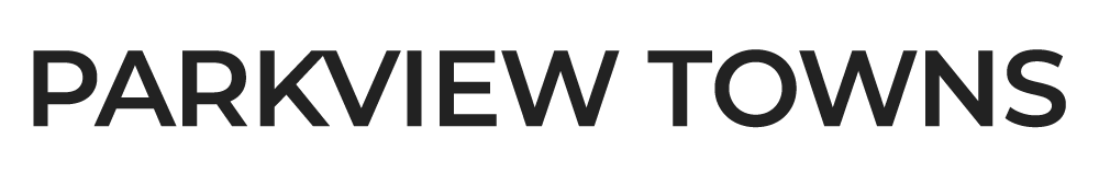Logo for Parkview Towns featuring bold, modern typography.