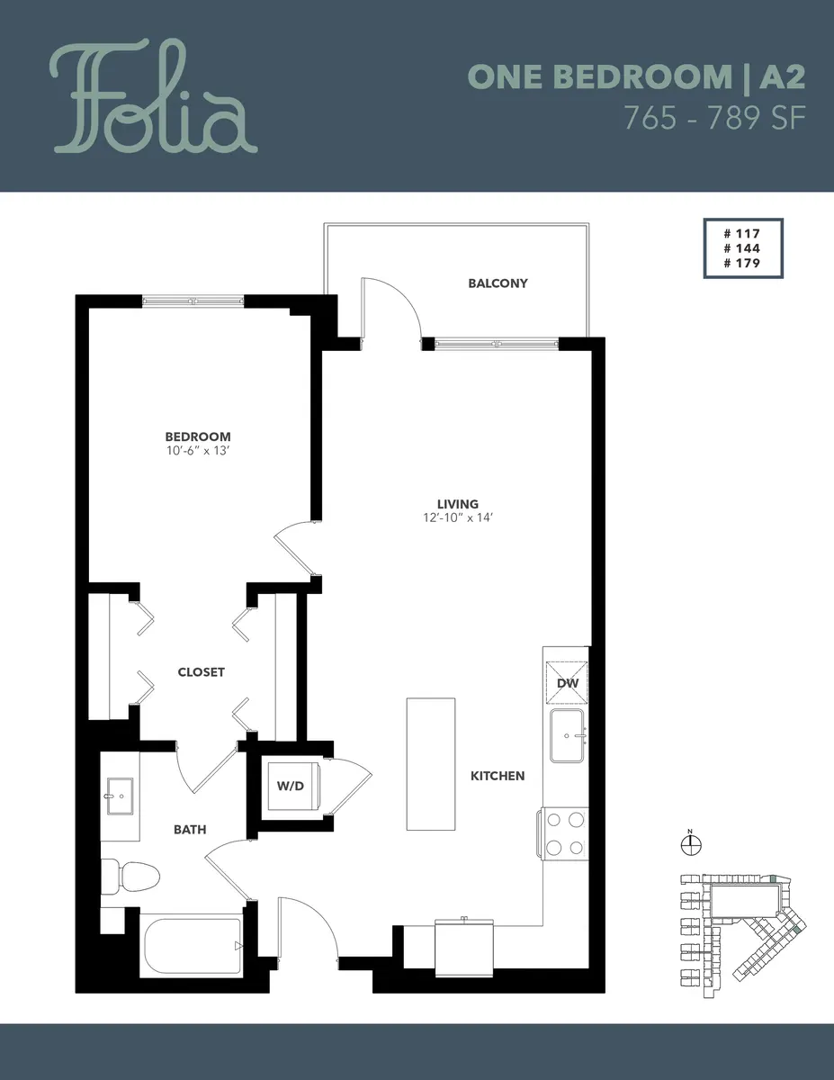 One Bedroom A2 765 - 789 SF -Folia.jpg