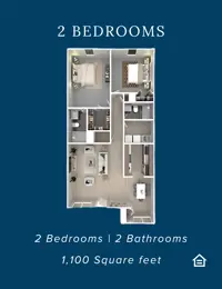2 Bedrooms