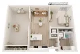 0 Bed, 1 Bath