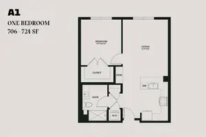 Alba One Bedroom A1