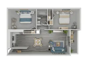 Red Pine 2 Bedroom 1 Bath