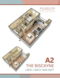 1 Bed | 1 Bath | 664 SQFT