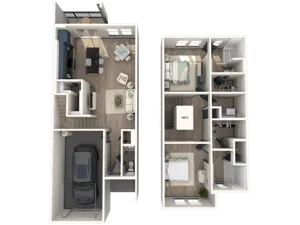 TH2 (Townhome - 2 Bed)