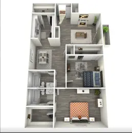 2 Bedroom 2 Bathroom
