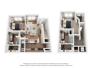 B2 | 2 Bed | 2 Bath