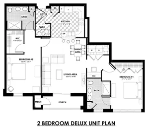2BR/2.5BA