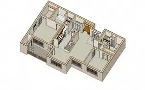 A1 | 1 Bed | 1 Bath