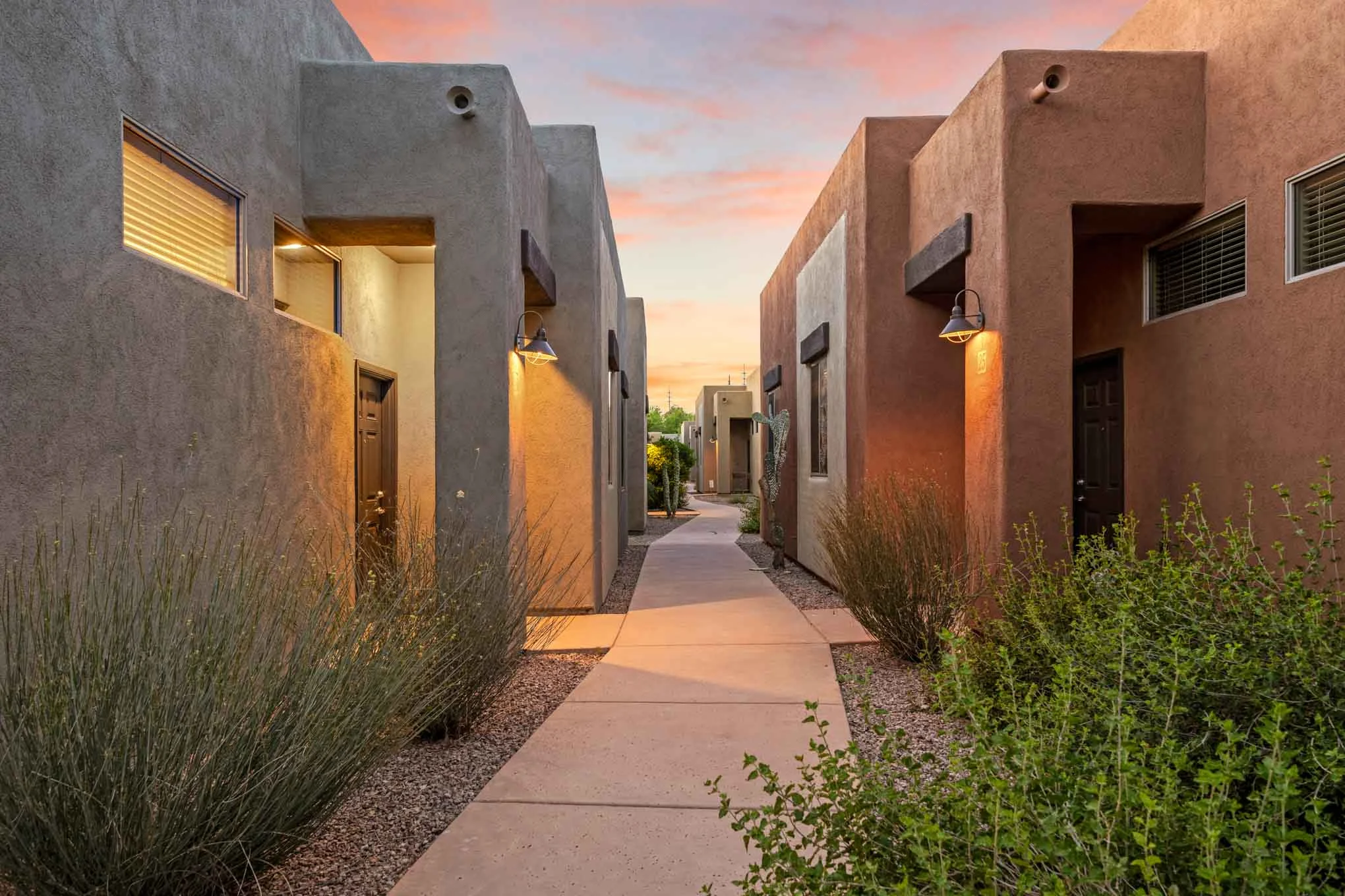 Avilla River Desert, Pathway, Sunset