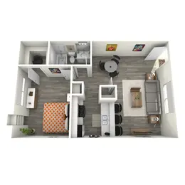 A1 | 1 Bed | 1 Bath | Signature